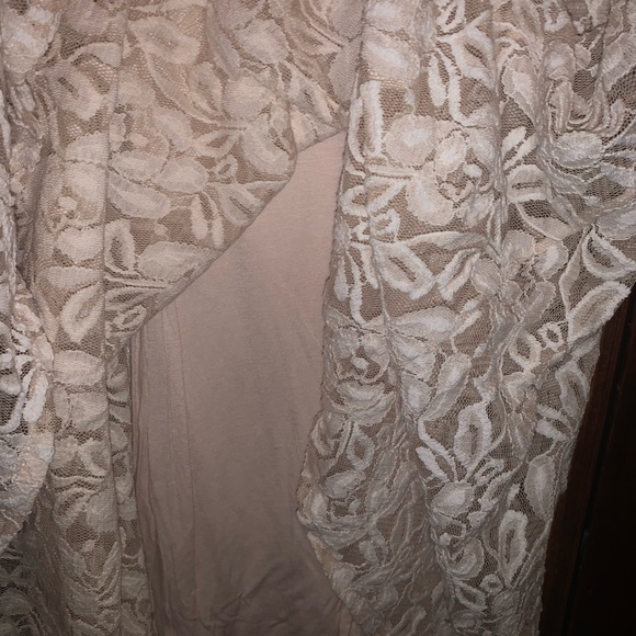 Free people white dress with lace - Picture 4 of 4